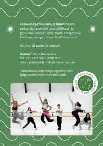 Tantsutrennid Lääne-Harju Muusika- ja Kunstide Koolis