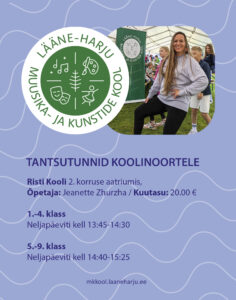 Tantsutunnid koolinoortele